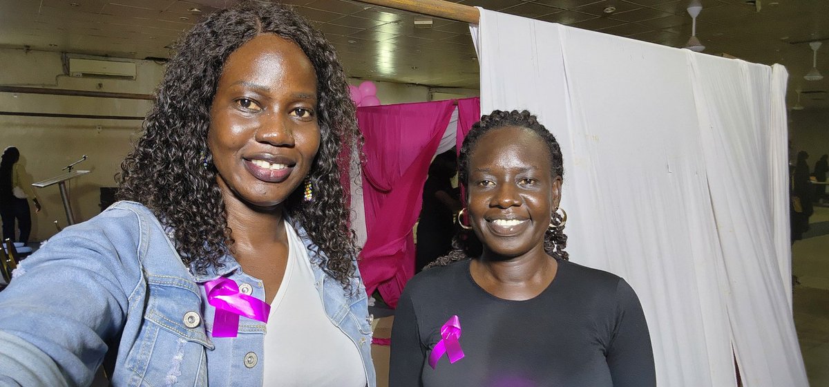 OpalRejoice's tweet photo. Pink October Juba
#BreastHealthAwareness
#BreastCancerAwarenessMonth
#PinkOctober https://t.co/vK2IBs3C52
