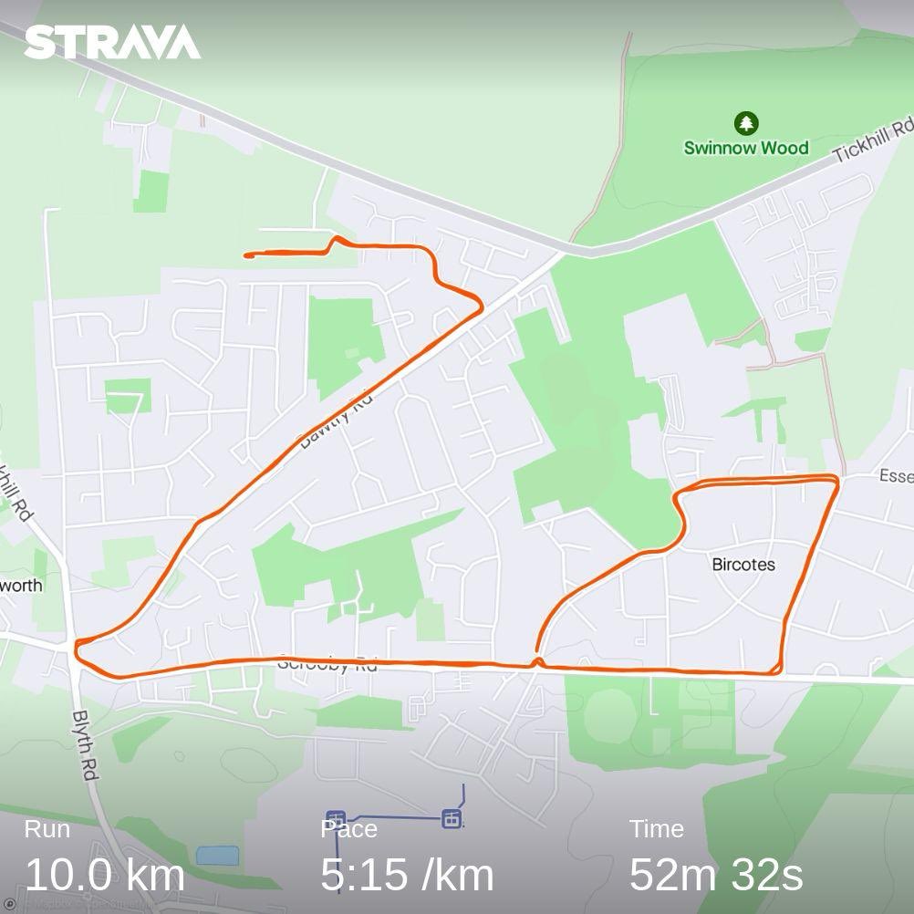 Day 21/31 ✅ #10kmADay 🏃🏻‍♂️

Late one. Legs have gone today 🚫

⁦<a href="/prostateunited/">Prostate United</a>⁩
⁦<a href="/ProstateUK/">Prostate Cancer UK</a>⁩

strava.app.link/ramJ6MIm5Db