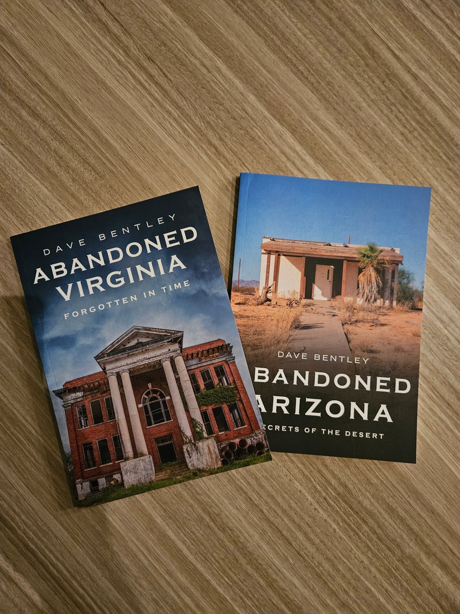abandonedstate's tweet photo. limited copies of both of my books are still available. Visit my website today to order.

https://t.co/F8FiWxu0tm 

#book #author #books #BooksWorthReading #photos #photography #urbex #abandoned #publisher https://t.co/pxgyCyO71y