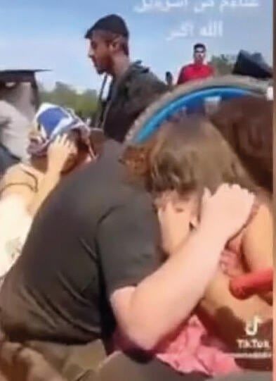 The last picture of Aviv (2) &amp; Raz (4) before they were kidnapped together with their mother. 

They were hiding in the safe room as Hamas terrorists broke into their home.

Later a video emerged of the girls and their mother being dragged into Gaza.

#ReleaseTheHostages