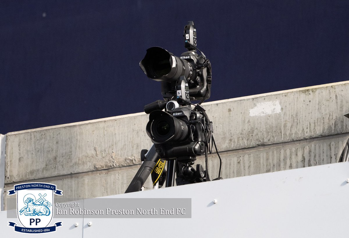 SnapperIan's tweet photo. A draw at home for @pnefc v Millwall at Deepdale. Remotes galore, two on @FreddieWoodman and another behind the goal.
#stillinthemix #pnefc @pocketwizard https://t.co/Eowq2esPRZ