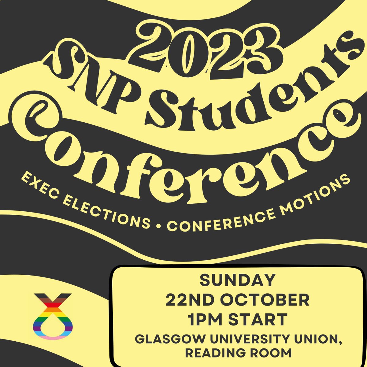 Looking forward to seeing you all at our Annual Conference tomorrow afternoon in the Glasgow University Union Reading Room, where we're delighted to be joined by the fantastic @kirstenoswald MP. Doors open from 12:45, please message us if you have any questions!
