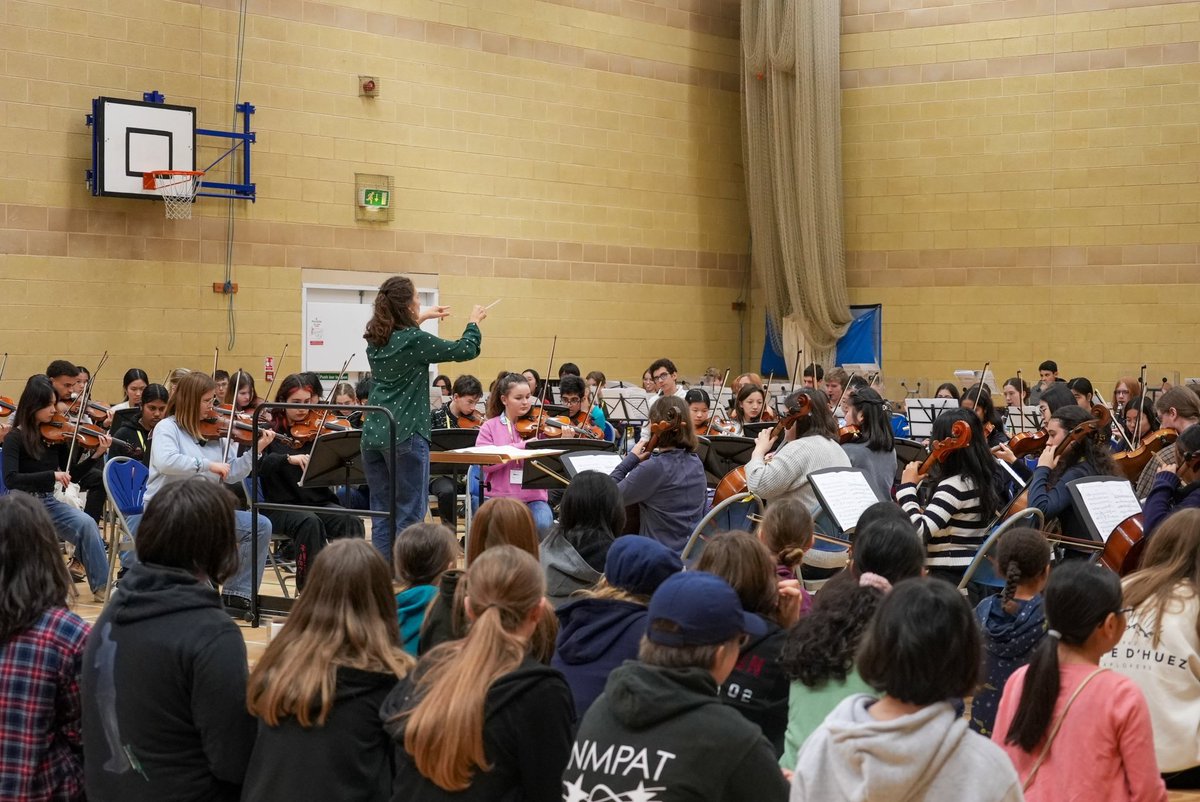 Such an inspiring day at work on a Saturday! Seeing <a href="/NYO_GB/">The National Youth Orchestra</a> working with young musicians really shows why we do what we do.