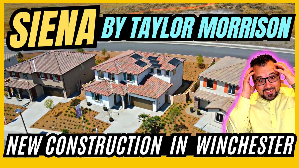 Exciting tour of Siena by Taylor Morrison dropping tomorrow! Watch the video for the full scoop.

▶️Subscribe for Real Estate Tips on my YouTube!
youtube.com/@alanningrealt…

#TaylorMorrison
#WinchesterRealEstate
#LivinginWinchester
#WinchesterCA
#Newhomes
#NewBuilds
#HomeBuying