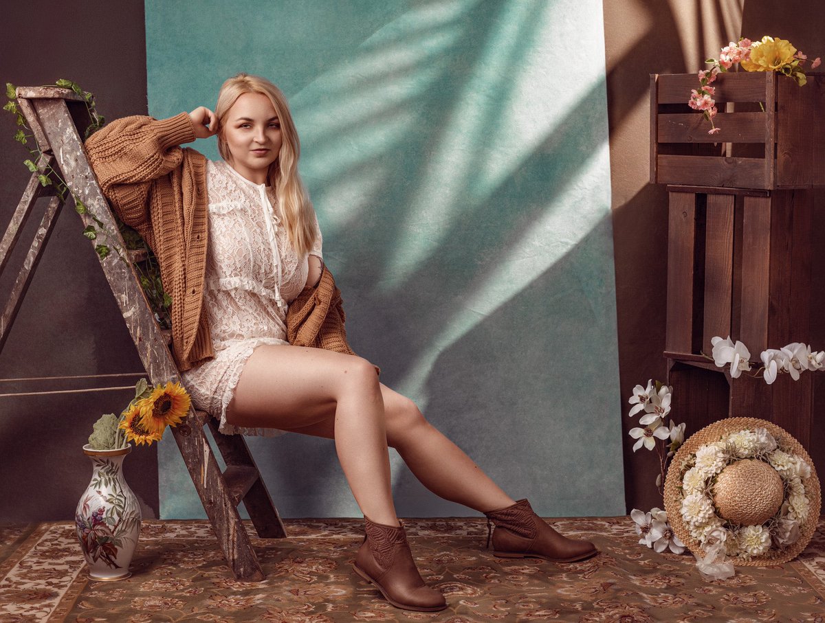 Farmhouse style fashion from last weekends shoot with Rosita