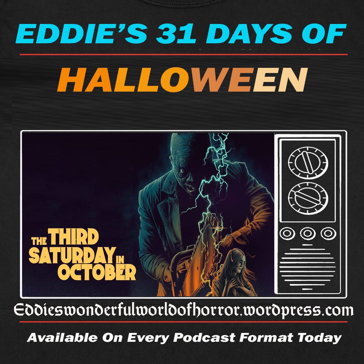 PedalTV666's tweet photo. Check out today's Eddie's #31DaysOfHalloween film #TheThirdSaturdayInOctober #Horror #Halloween #31DaysOfHorror #HorrorPodcast #Podcast #PodernFamily
https://t.co/n8y2LXQ81S https://t.co/gNqH6H36zB