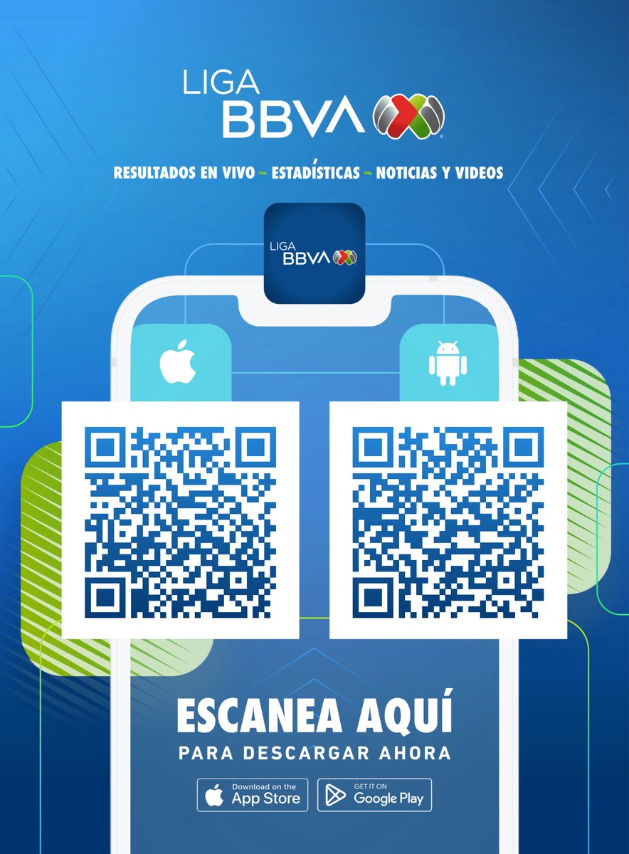 LigaBBVAMX's tweet photo. ¿Ya descargaste la nueva #AppLigaMX?

Entérate de todo lo que sucede en la #LigaBBVAMX aquí: https://t.co/MC0x75zzzn

¡Descárgala YA! https://t.co/zJl5kXUpAr