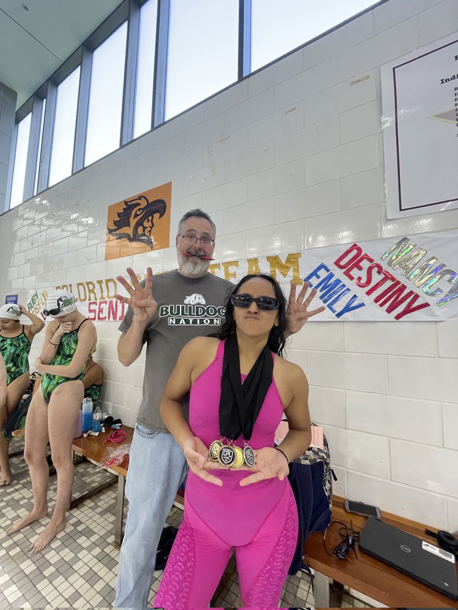 Grossational's tweet photo. @SennAquatics Val picked up some new bling to throw on her pile today #Sennproud #Sennsational #4for4 https://t.co/LZIgyak1CD