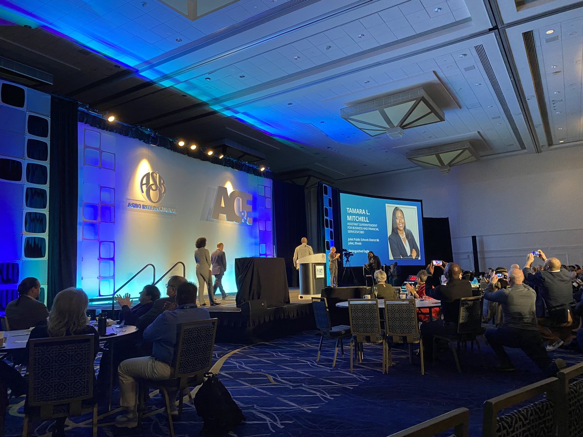 Yes! 

Congrats to my colleague and <a href="/IllinoisASBO/">Illinois ASBO</a> cohort member <a href="/TamaraCSBO/">Tamara Mitchell</a> on her well-deserved honor! 

Thanks to <a href="/ASBOIntl/">ASBO International</a> for recognizing one of the best!