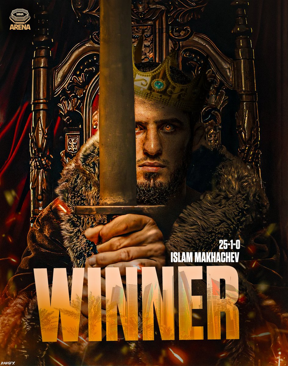 🚨🚨🚨 ISLAM MAKHACHEV S'IMPOSE FACE À VOLKANOVSKI KO 1ER ROUND 🤯

AAAAND STIIIIIIL 🏆 #UFC294 

🎨 <a href="/RMK_GFX/">L’artiste 🃏</a>