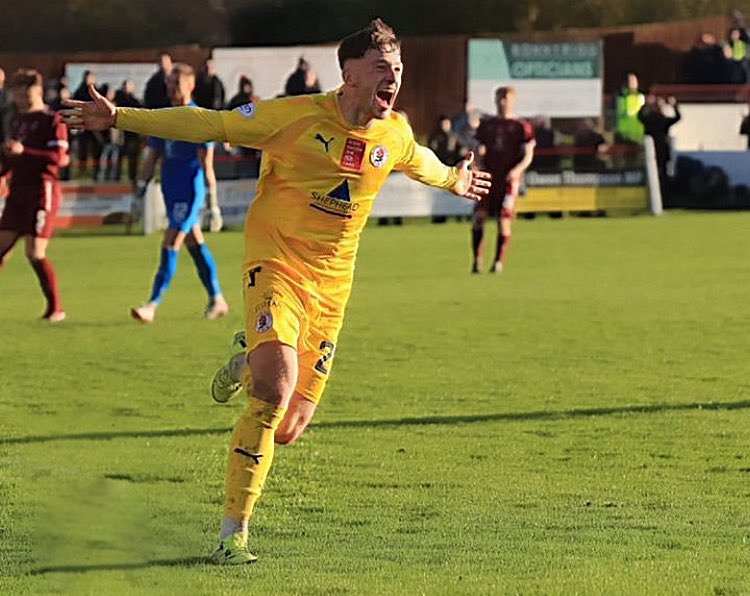 Well done to <a href="/taylorsuth12/">Taylor Sutherland</a> on his 2 goals for Bonnyrigg Rose today.

4’ ⚽️ (1-0)
78’ ⚽️ (3-2)

Match winner 👏🏼