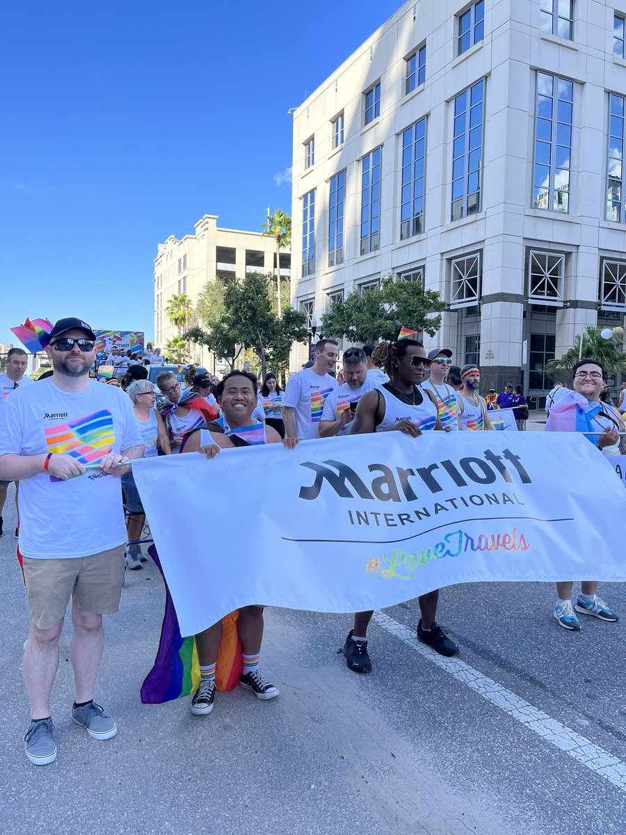 Frankytheshorty's tweet photo. Will be walking with Marriott for Orlando Pride #COWP #OrlandoPride #LoveTravels https://t.co/3lJIQHeNlT