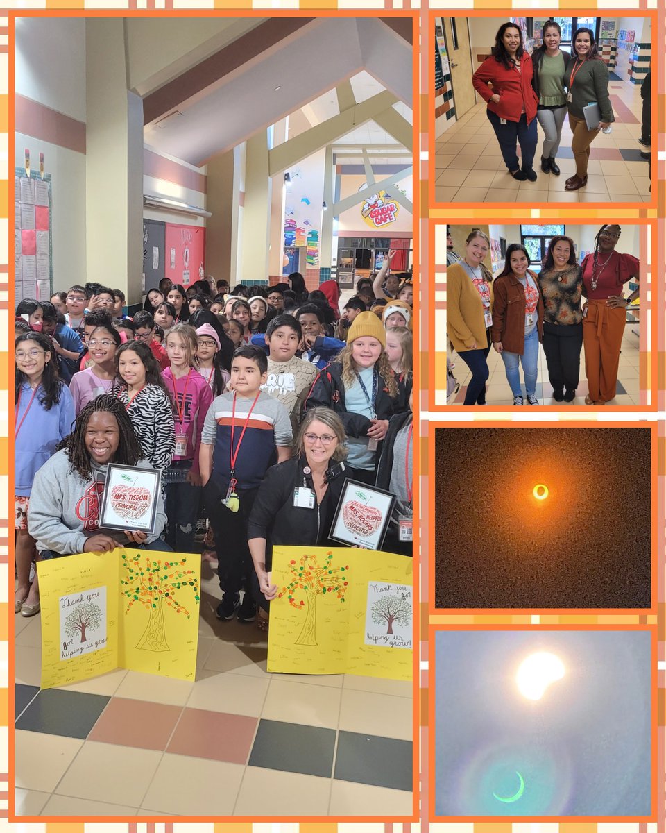 AnthCher1's tweet image. It's been a week full of events. An eclipse, Boss' Day and Unity Day. #4thgradeteam @C_Tisdom @tarabrogers @teacher_romans @CharlesRDrewES @mrs_odellk @JLugoV22