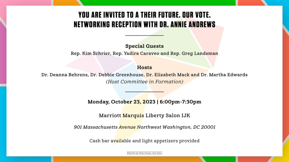 Hey #AAP2023 friends! We are so excited for Monday night! Don’t forget to mark your calendars and stop by. 

Even if you are exhausted, I promise you won’t regret stopping by! 🚀🚀🚀