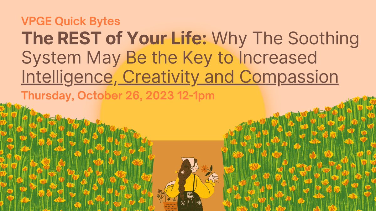 Ever feel "lazy" when you're not working? 😴 Join us to redefine rest and discover how it can improve not just your work but also your life. Say goodbye to feeling unproductive during your breaks! 🌟 #WorkLifeBalance #Wellness

REGISTER: events.stanford.edu/event/quick_by…
WHEN: Oct 26 12pm