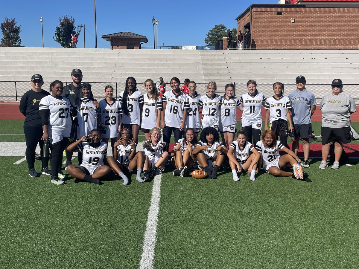FlagMvhs's tweet photo. Great day for the Bears at the Survivors Tournament!! Bears win 20-12 over Carrollton. 32-0 over Sprayberry. 40-6 over Alpharetta and the girls finish the day with a 40-7 victory over Osborne!! Way to play Ladies!! #GoBears #FortheView https://t.co/49vd4bhz1f