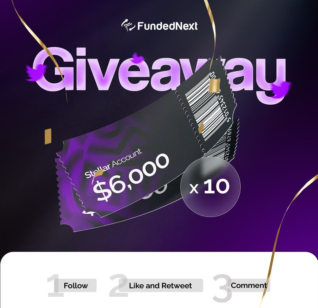 Techriztm's tweet photo. 10 x $6,000 Stellar Challenge Account to my Random followers

TASK TO WIN〽️
⇨Follow @FundedNext &amp; @ProsperoApril
⇨Follow @trayyon_dmn, @Lucid_AMG &amp; @KelvinCassie3
⇨Like &amp; Repost this Giveaway
⇨Tag 3 frens in the comment
⇨Drop screenshot of task completion‼️

Winners in 48hrs https://t.co/jddz819ykc