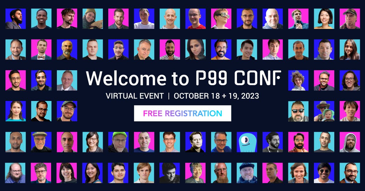 P99CONF's tweet photo. DYK that all of #P99CONF's sessions are available on demand? With over 60 speakers sharing the latest in #Rustlang, #Golang, #Linux, #AI, #Kafka, event streaming, #epBF, and more, there is something for everyone to enjoy: https://t.co/ondzJOMhWK

#ScyllaDB #techtips https://t.co/KgamNVWlHw