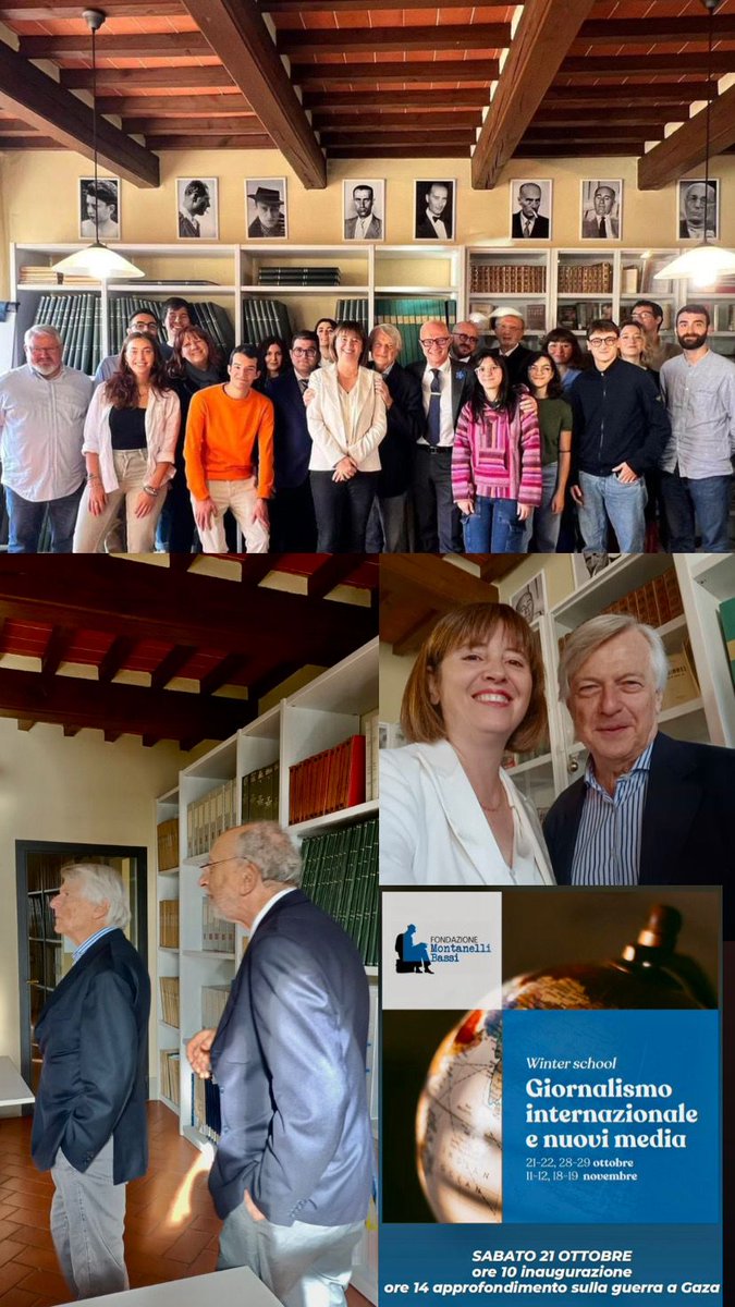 Stamattina presso <a href="/FondMontanelli/">Fondazione Montanelli Bassi</a>    Ferruccio De Bortoli, presidente della Fondazione Corriere della Sera, ha spiegato come il giornalismo abbia una missione civica: nutrire l'opinione pubblica per poter continuare ad ascoltare e a confrontarsi con chi la pensa diversamente.💓