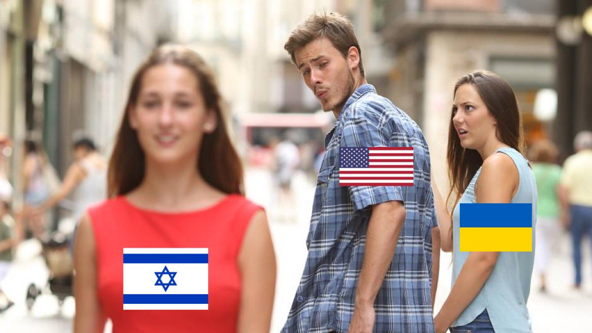 TheRabbitHole's tweet image. Foreign affairs summarized in a meme