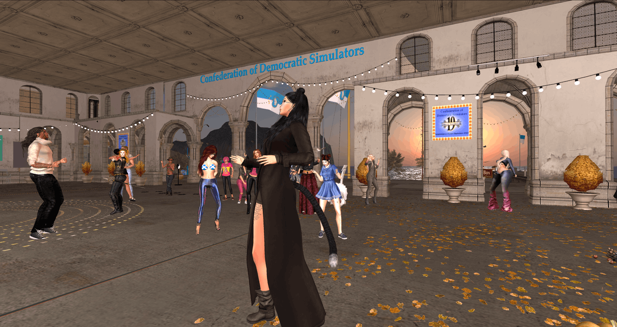 SLCDSnews's tweet photo. DJ Mandry is rocking it at the Oikoumeni Flotilla party 🌟🧡 join us at the LA Harbour, plenty to dance still!
https://t.co/WoPWHp9lnA
#cdsinsl #slcds #secondlife #secondlifecommunity #secondlifeevents #SecondLifeMusic #virtualworld #metaverse https://t.co/Lu0Bgxq3KL