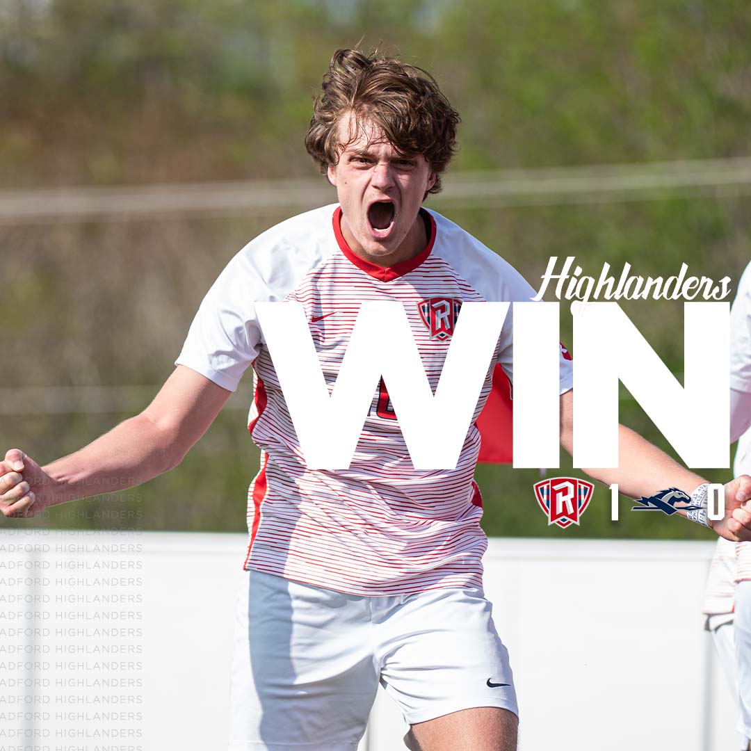 RadfordMSOC's tweet photo. Goal by Endjick early in the first half gives YOUR Highlanders the win over Longwood

#RiseandDefend https://t.co/C09gtJ1nKB