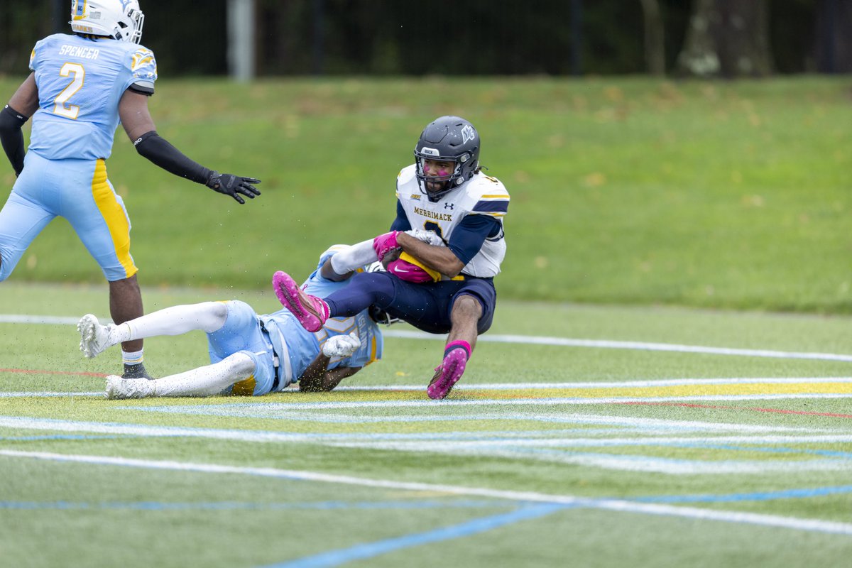 Merrimack_FB's tweet photo. Couple of 📸 from today 😎

We are back in action next week at Saint Francis. Kick off is set for 1PM. 

#GoMack // #MackTough https://t.co/1XLntOCgae