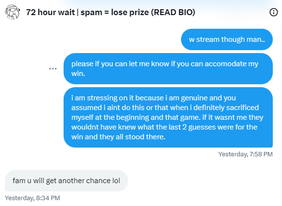 LightActions's tweet photo. It was squid games ,the glass map with over 30+ people yesterday in his stream. Accused for "not sacrificing myself" yet bro wasnt even watching me the entire game. Sacrificed myself 3 times in total. While everyone waited for one person to go. He obv doesnt know how to play. https://t.co/qwPqZ6DDbZ