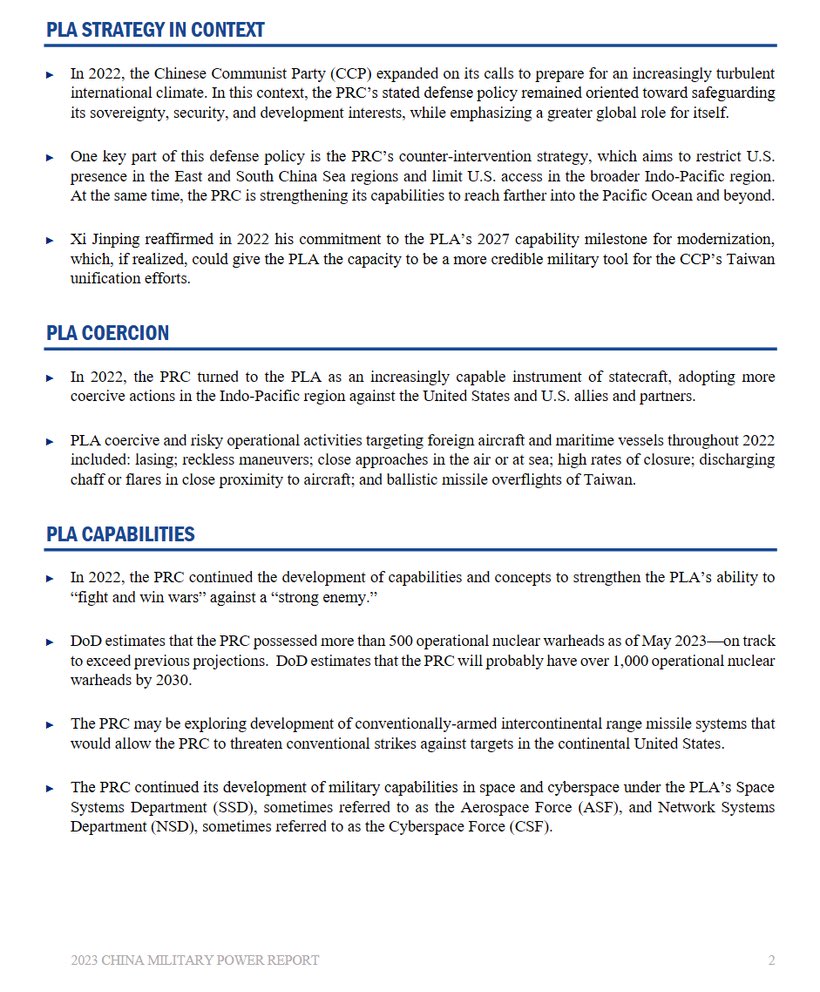 cristianezy's tweet photo. Department of Defense: The Department of Defense today released its annual report on  "Military and Security Developments Involving the People's Republic of  China." The congressionally mandated report serves as an authoritative  assessment on military and security developments https://t.co/4LHhEF4suX