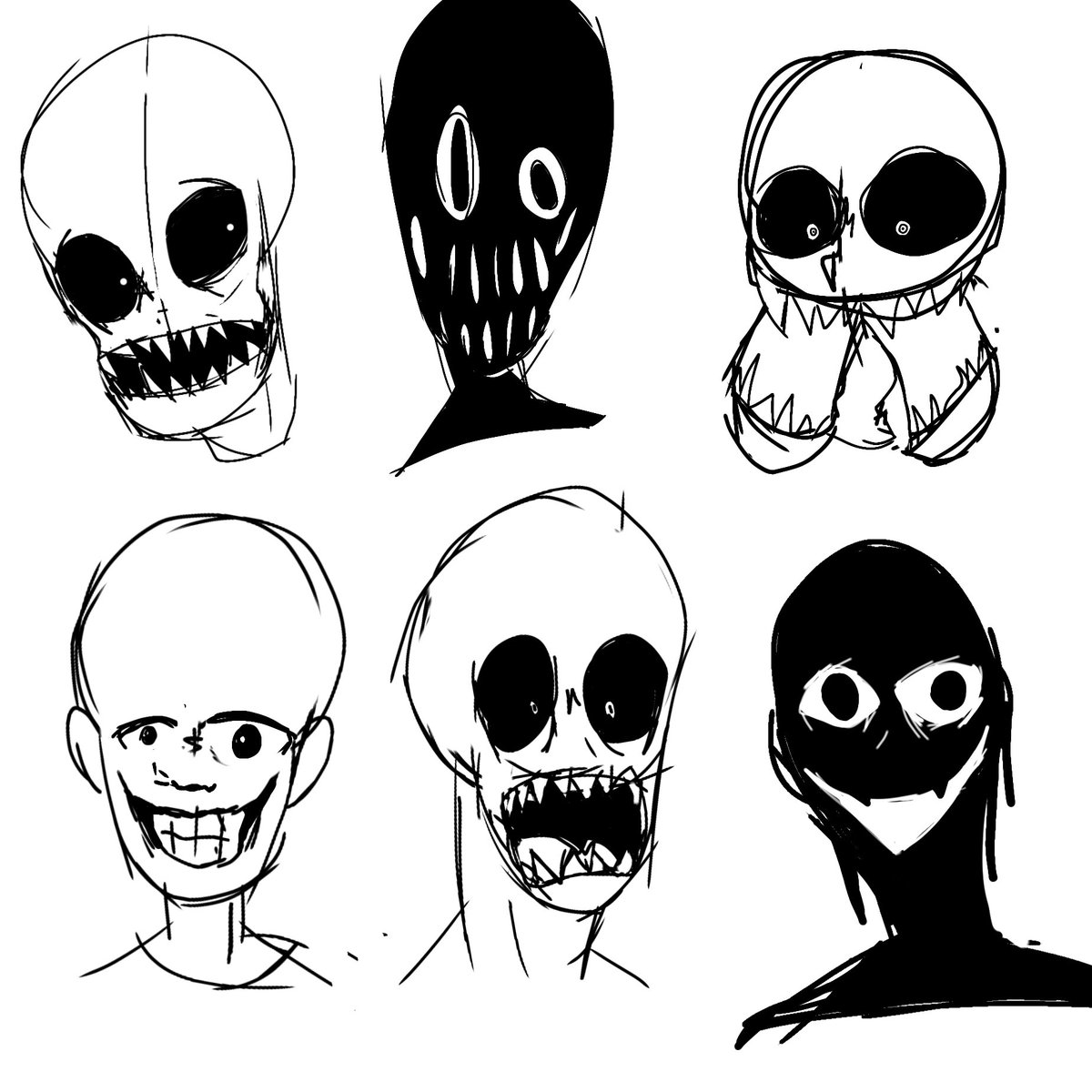 Returns_D0ggy19's tweet photo. Dibujo todo feo de Monstruos raros que me encuentro en roblox a estas fechas XD https://t.co/m1DkZYADAP