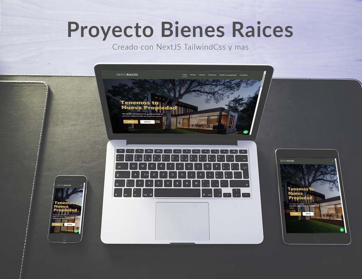 EdwinSantosDev's tweet photo. Bienes Raices: Un proyecto creado con NextJs y Tailwind CSS, implementado mis conocimientos adquiridos con @midudev y @codigoconjuan.

Routing Dinamico,
Web Responsive,
React ( useState, useEffect, useContext )
uso de JSON y mas.

sitio web: https://t.co/XuKwP2rqDm https://t.co/5TplYw7Rtn