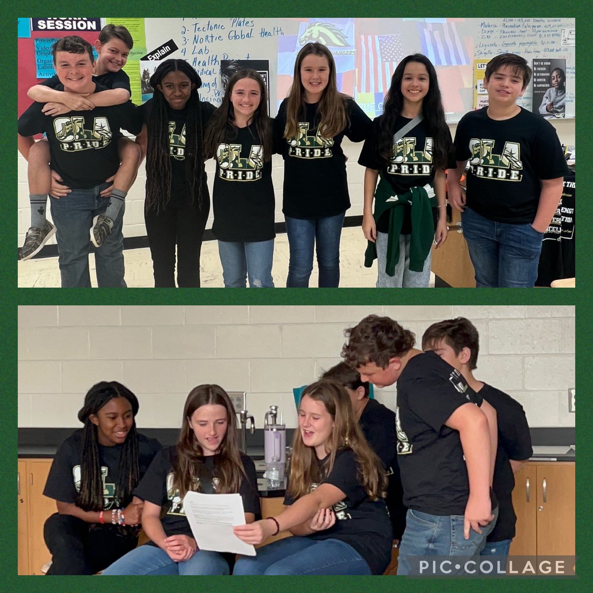 joyphillips23's tweet photo. The @OMS_HCS World Changers Team did a fabulous job presenting at the Fall Youth Leadership Ambassador Summit today!  What a great day of learning too! #addisonjoy https://t.co/6lgHHnaolk