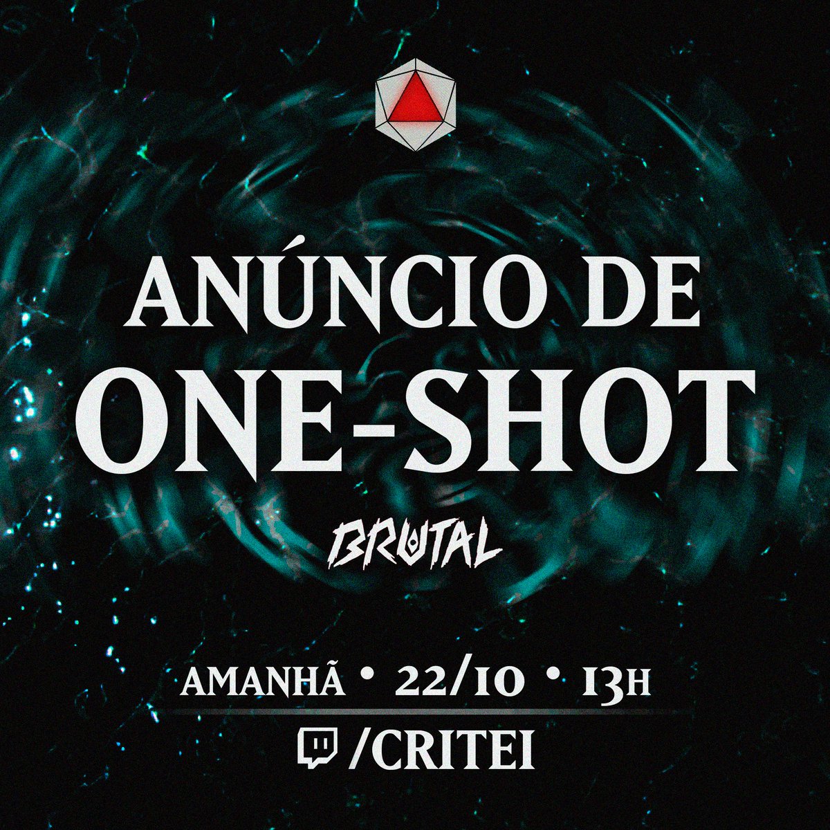 aschiavoto's tweet photo. Amanhã. Estejam lá.
#BRUTALRPG #NarcisiumRPG https://t.co/JKuyJvqHjA
