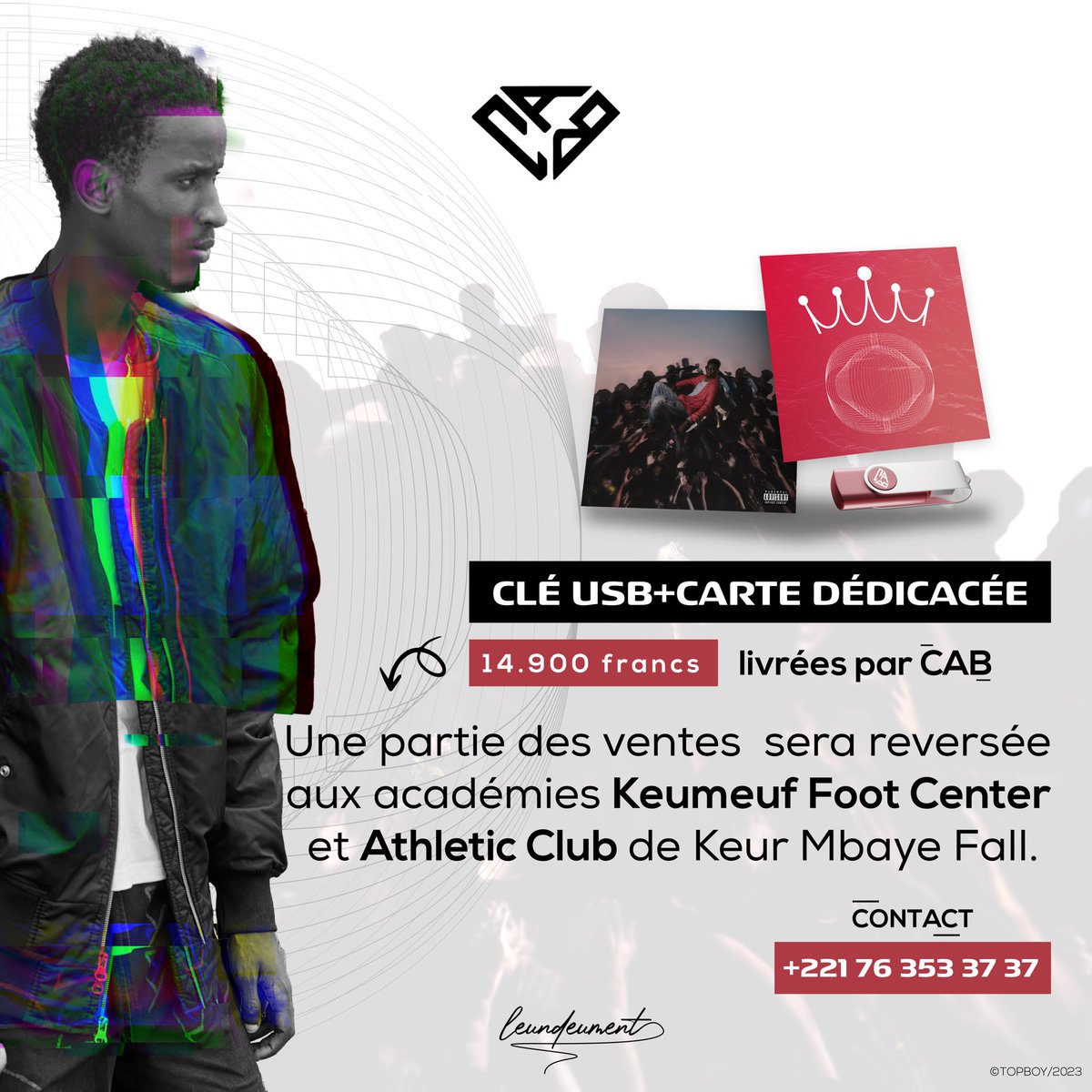 CAB_LSKBS's tweet photo. TOPBOY COLLECTOR DISPONIBLE 💎Livrée par CAB
10% de la vente globale sera reversée aux petites catégories des académies KMF Foot Center et Athletic Club de KMF. Rejoignez-nous pour la bonne cause 💻🌍
#TOPBOYCollector
#Givingbacktothecommunity
#Leundeument https://t.co/D6bHtP9F7J