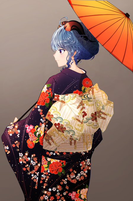 「alternate costume oil-paper umbrella」 illustration images(Latest)｜2pages