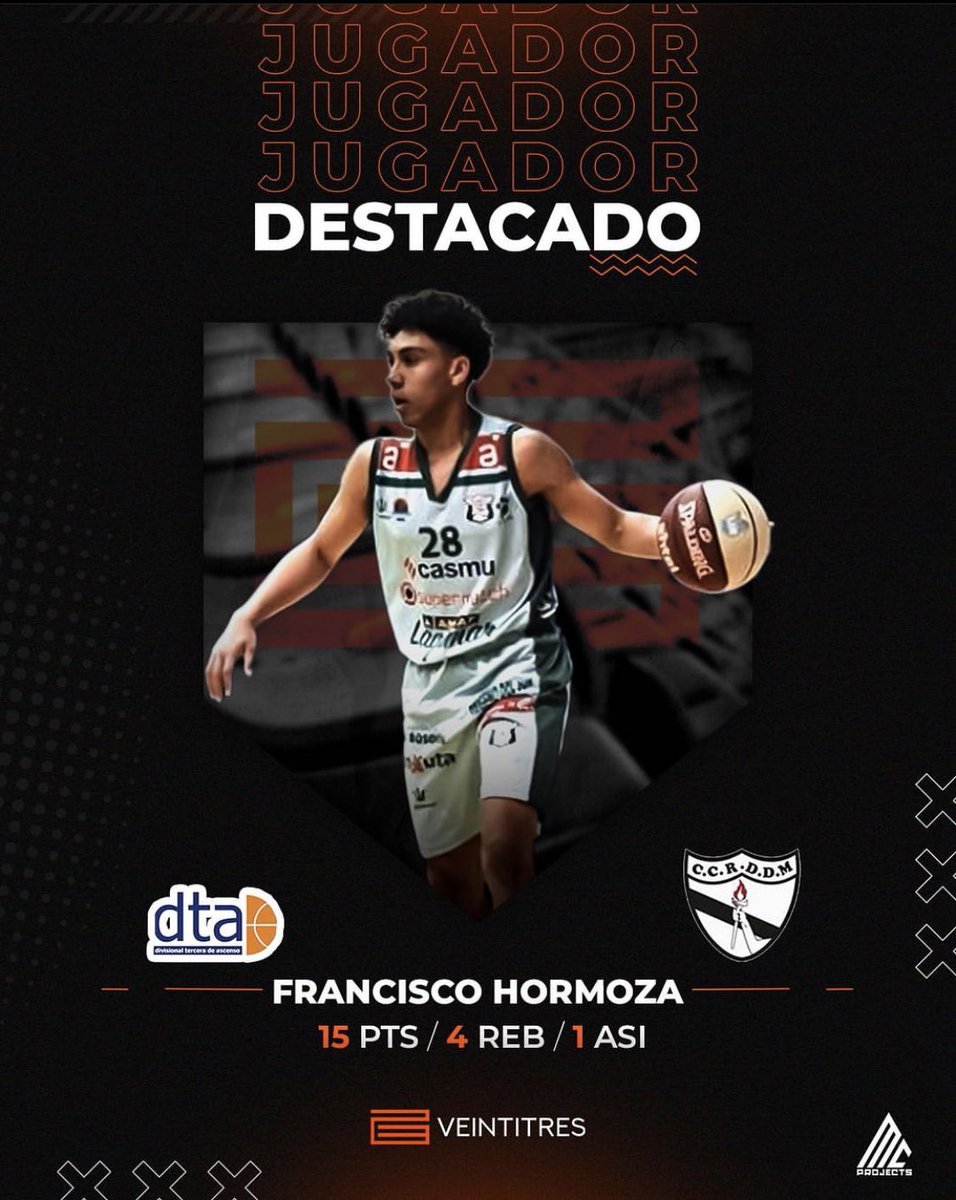 📍DTA 🏀🇺🇾

Fecha #1

<a href="/auribasquet/">Auriblanco B.C.</a> 🆚 <a href="/MaronasDefe/">Defensores De Maroñas</a> 

👉🏼Francisco Hormoza 🔥

Season 2023