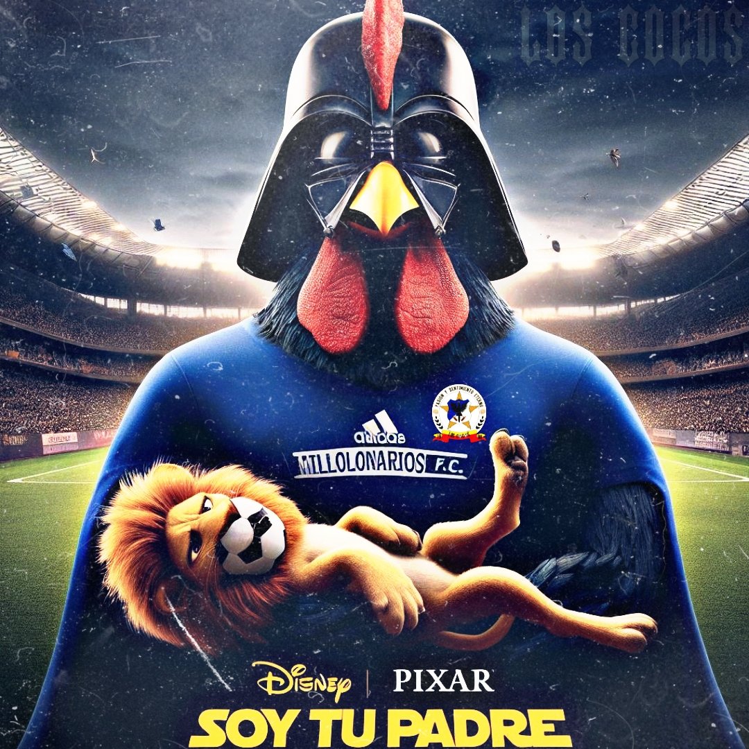 LosCocos_1998's tweet photo. Y no se pierdan el nuevo estreno "Soy tu Padre", porque lo clásico es ganarles Ⓜ️🐔⚽🏆
#LosCocos1998
#ElClasicoLoGanaMillonarios
#HijosNuestros
#SoyTuPadre https://t.co/Zd5LSy2cSd