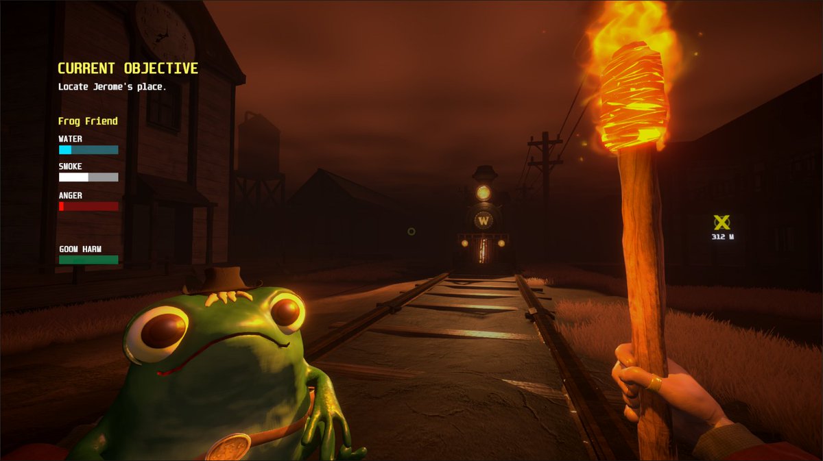 CH757dev's tweet photo. working on a horror game in the wild west time #ScreenshotSaturday https://t.co/nBCAKD0edj