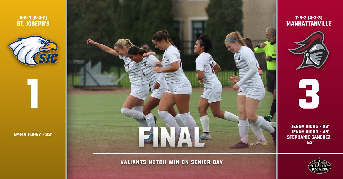 Celebrating Senior Day with a 3-1 victory! #WeAreValiant X #BeUnstoppable