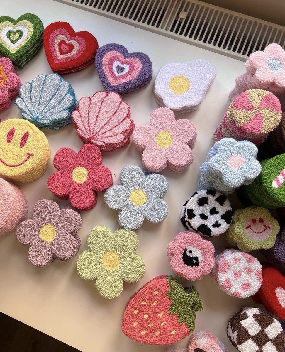 mug rugs &amp; car coasters 🫶🏻