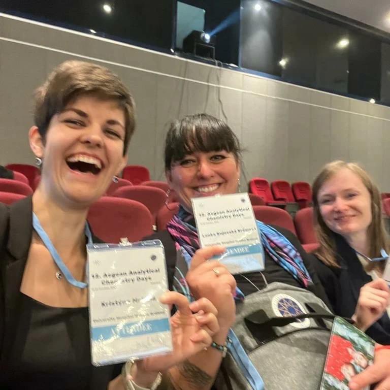 Chromed_lab's tweet photo. These days we are in Istanbul attending the AACD2023 conference. Yesterday we presented our posters focused on Covid-19. We also did some sightseeing and got some new knowledge about Turkey and their rich culture📃🇹🇷 https://t.co/G63bDLu0A4