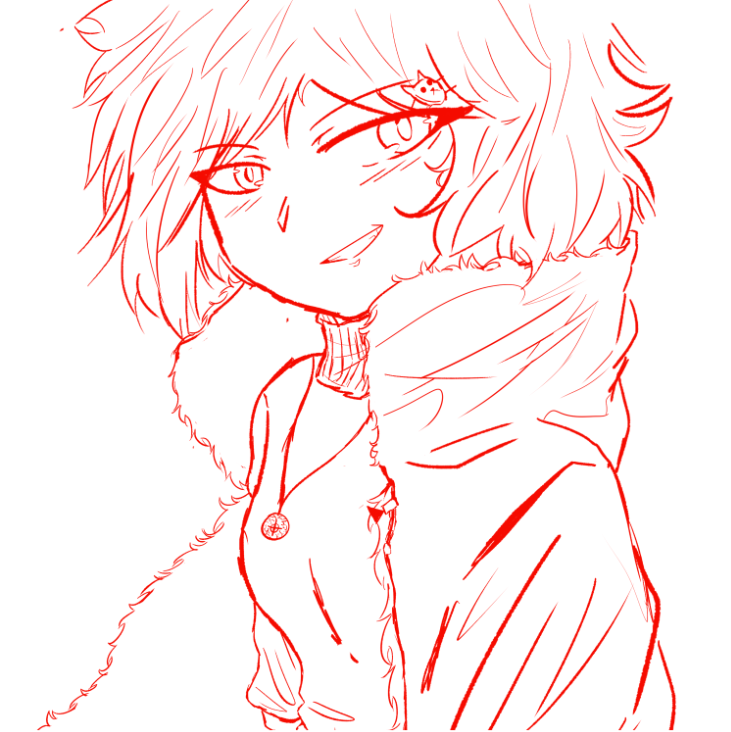 um rabisco do balaco baco