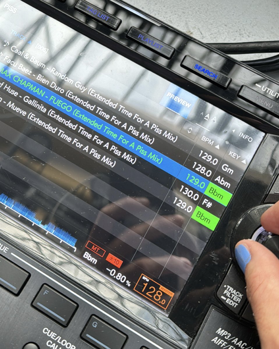 Gonna let you in on a secret.

Whenever I go to the toilet mid set I made extended edits of songs especially for pissing. Genius.