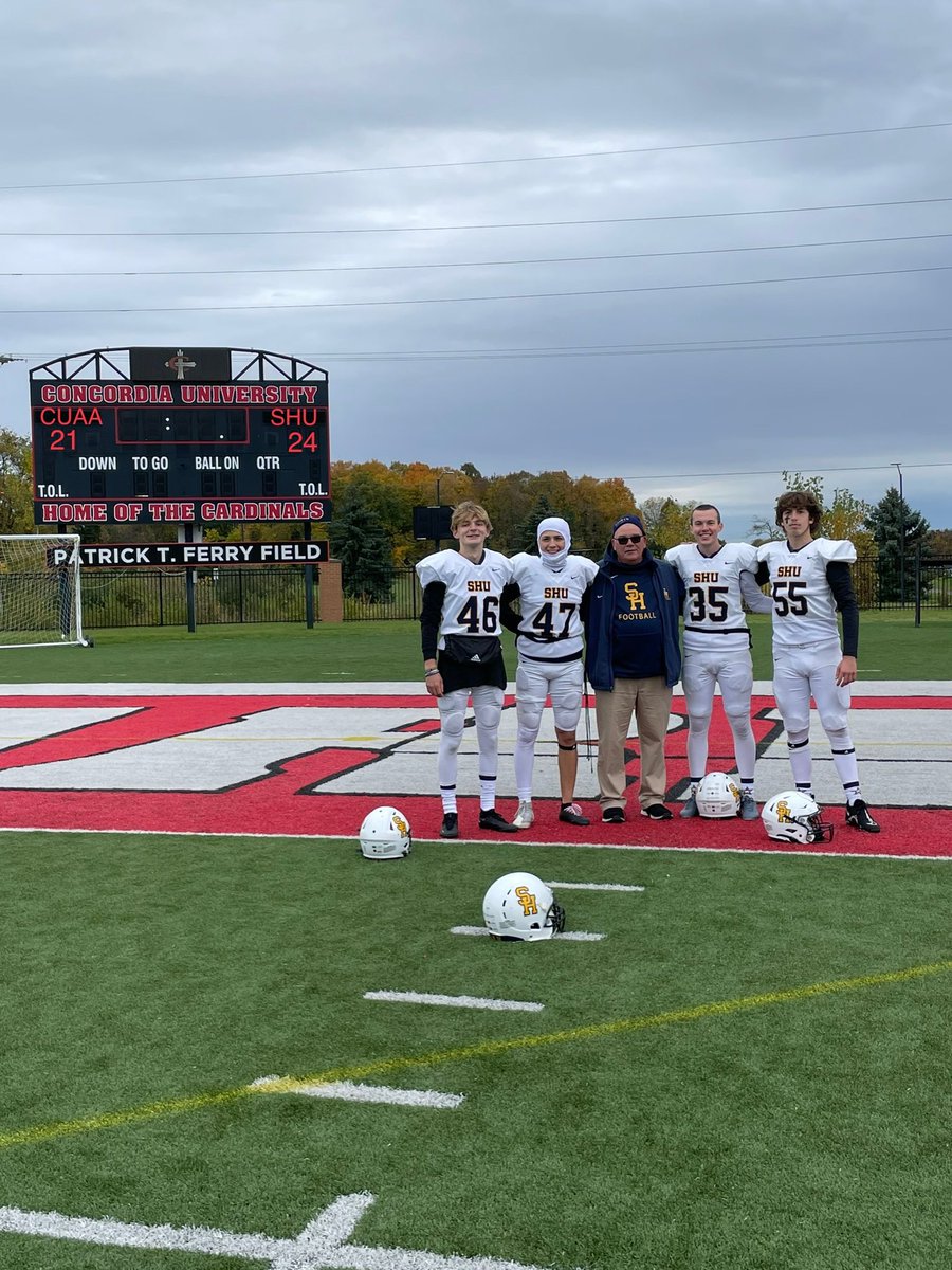 jimhamfbc's tweet photo. The second week in a row, a 3 point win for the good guys!! Great job #SHU SPEC OPS!!! 🏈💫#LTD @SienaHeightsFB https://t.co/w893ir32js