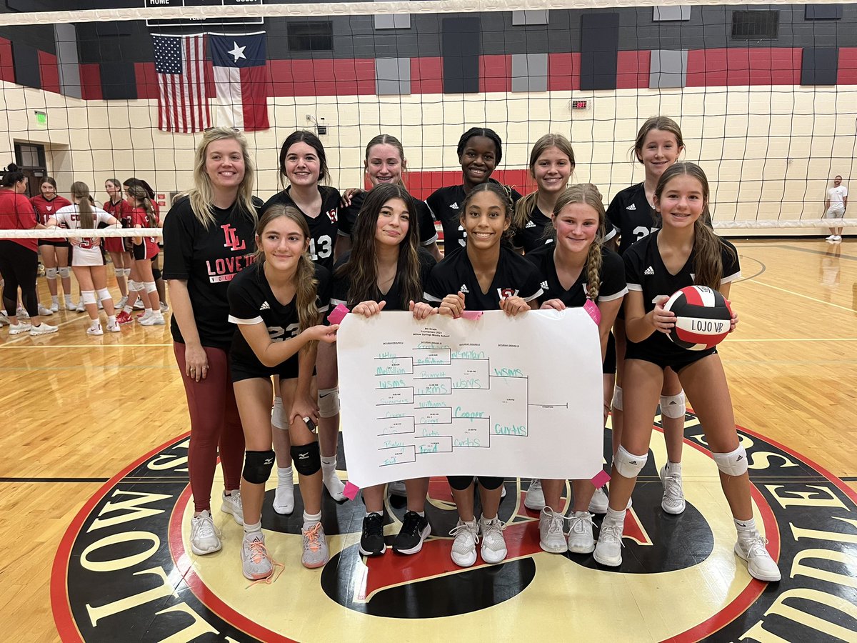 8th grade C team are you District Champs! They played a great championship game and ended being Curtis in three! #Excellence. <a href="/lovejoy_vb/">Leopard Volleyball</a>