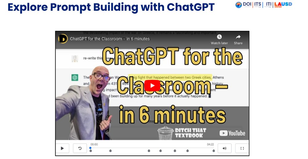 MissUCLA's tweet photo. Call 2 Action TODAY @LAUSD_Achieve its ⏰2 Embrace AI without DELAY AI is here to STAY Thank you @ITI_LAUSD 4 leading the WAY @ITI_LAUSD intro 2 ChatBots Multi-Choice 2 empower Teachers w/ Voice&CHOICE A: @chatgptchatgpt B: @googlebardinfo C: #CanvaMagicWrite D: #MicrosoftBing https://t.co/bcY6NWa1hT