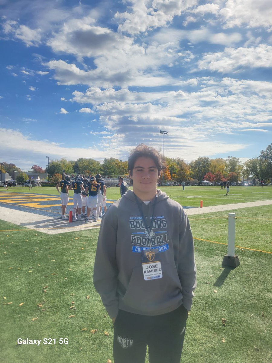 Had a great day learning about the Franklin College football program, touring the campus and watching the game. Thank you @CoachK_Ski @Coach_Haston @_CoachTeague_ Go Griz!!