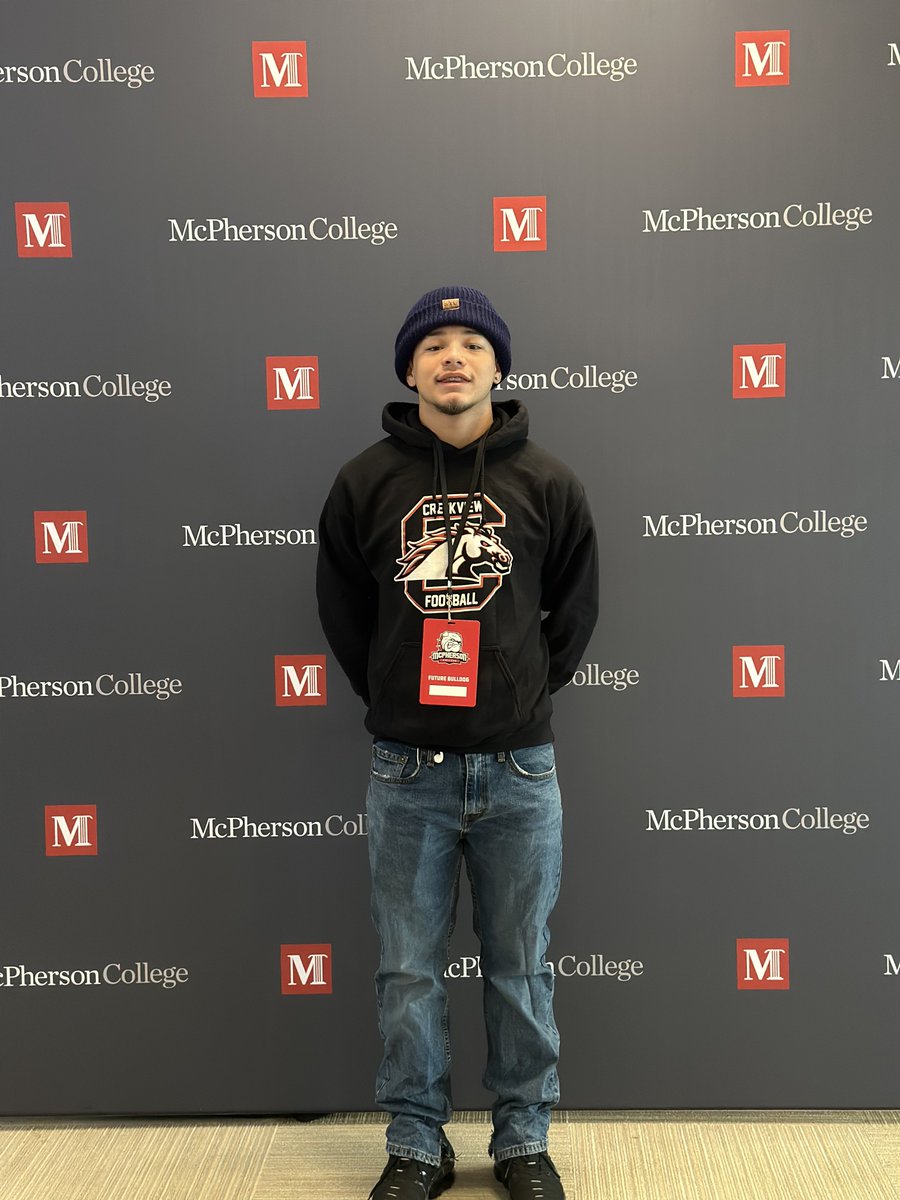 Dylan Villegas (@yellowflashdyl) on Twitter photo Went to my first college visit as a freshman, thank you for the hospitality <a href="/MACBulldogsFB/">McPherson Football</a> <a href="/Mac_College/">McPherson College</a> <a href="/CoachJFisc/">Coach Fiscus</a> had a great time learning about your football and law programs
<a href="/castillo_ac/">Tonycastillo</a> <a href="/JoeChan37320134/">Joe Chaney</a> <a href="/CoachJeffley/">Coach Jeffley</a> @LouieCarr03 <a href="/SulakCFB/">Leon Sulak</a> <a href="/EliteGrindhard/">GrindHard Elite Performance</a> <a href="/MetroPerform7/">Metro Performance7</a> Went to my first college visit as a freshman, thank you for the hospitality <a href="/MACBulldogsFB/">McPherson Football</a> <a href="/Mac_College/">McPherson College</a> <a href="/CoachJFisc/">Coach Fiscus</a> had a great time learning about your football and law programs
<a href="/castillo_ac/">Tonycastillo</a> <a href="/JoeChan37320134/">Joe Chaney</a> <a href="/CoachJeffley/">Coach Jeffley</a> @LouieCarr03 <a href="/SulakCFB/">Leon Sulak</a> <a href="/EliteGrindhard/">GrindHard Elite Performance</a> <a href="/MetroPerform7/">Metro Performance7</a>