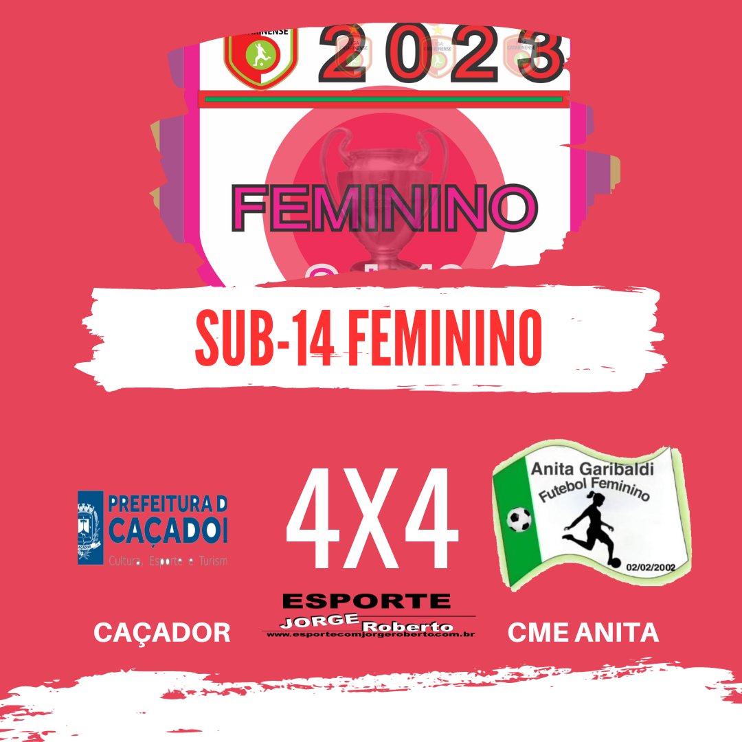 EsporteJorge's tweet photo. Estadual LCF Sub-14 Feminino
Final: Caçador Futsal 4x4 CME Anita Garibaldi
#euapoioaliga
#somostodosligas
#ligacatarinense
#ligacatarinensefutsal
#ecjr
#esportecomjorgeroberto https://t.co/K8HdqnD0IH