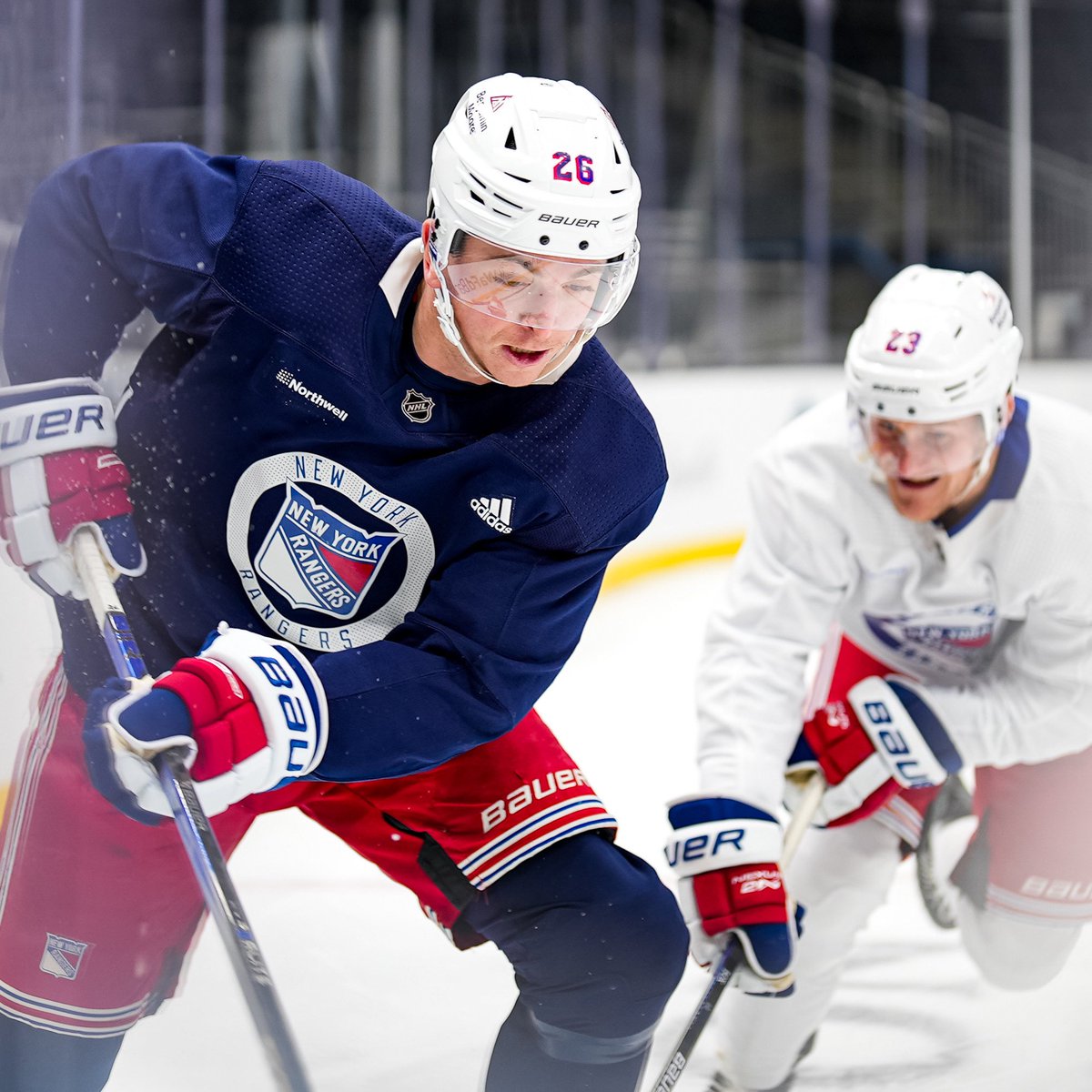 NYRangers's tweet photo. Setting the scene. https://t.co/p45C9Qcjlq